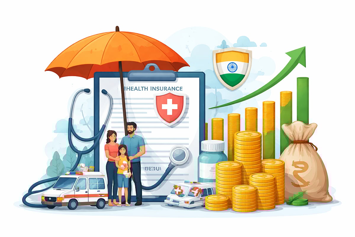 Health Insurance Premiums Cross Rs 1.2 Lakh Crore - AI