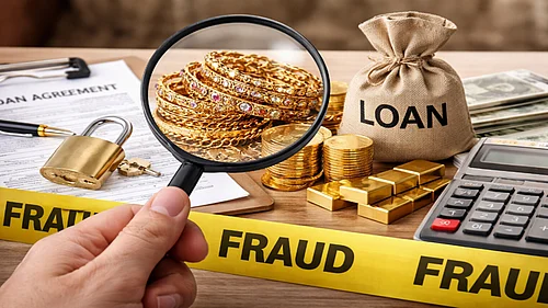 AI Image : Before you pledge your gold jewelry for a loan, check if the lender is registered under any housing finance company or any other financial institution.