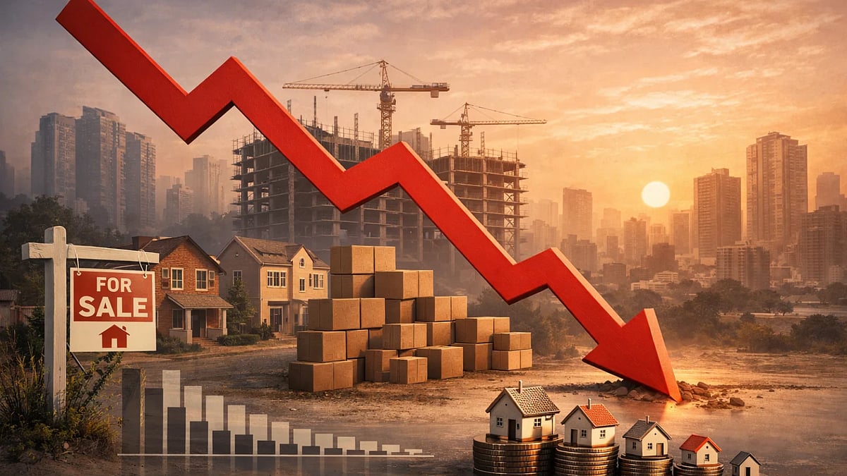 Housing Sales Fall (AI Image) - null