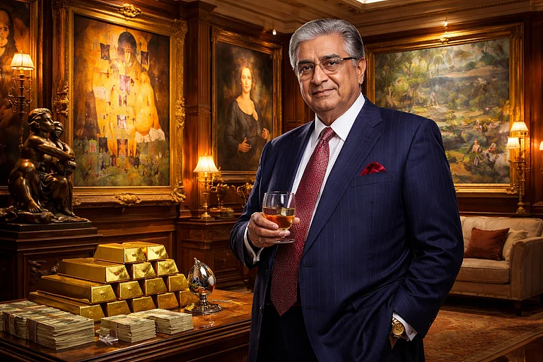 Cyrus Poonawalla & Multi-Crore Painting - AI