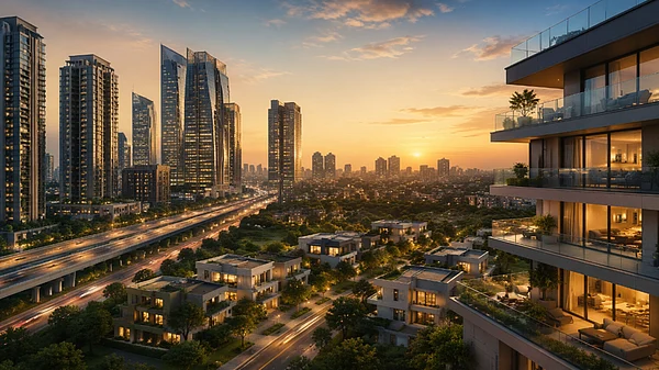 AI Image : Noida Emerges as Luxury Real Estate Hub
