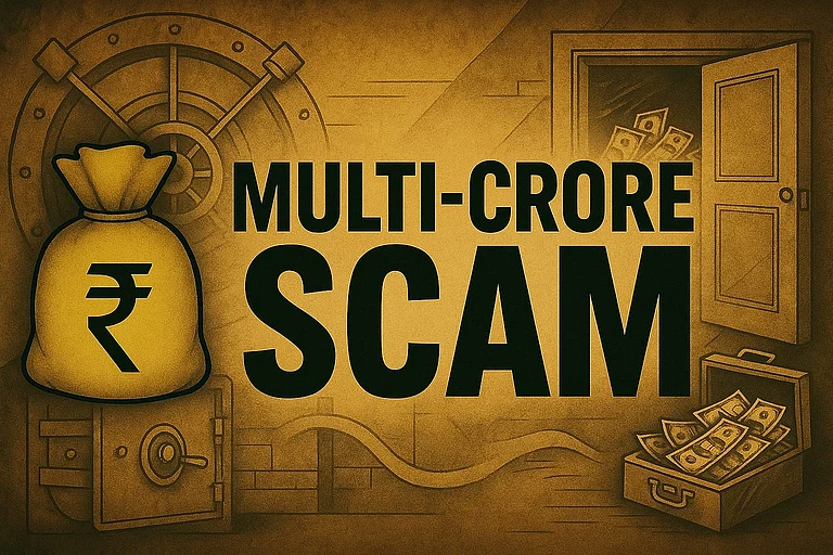 UP STF Busts Multi-Crore Trading Scams, 2 Arrested - AI generated