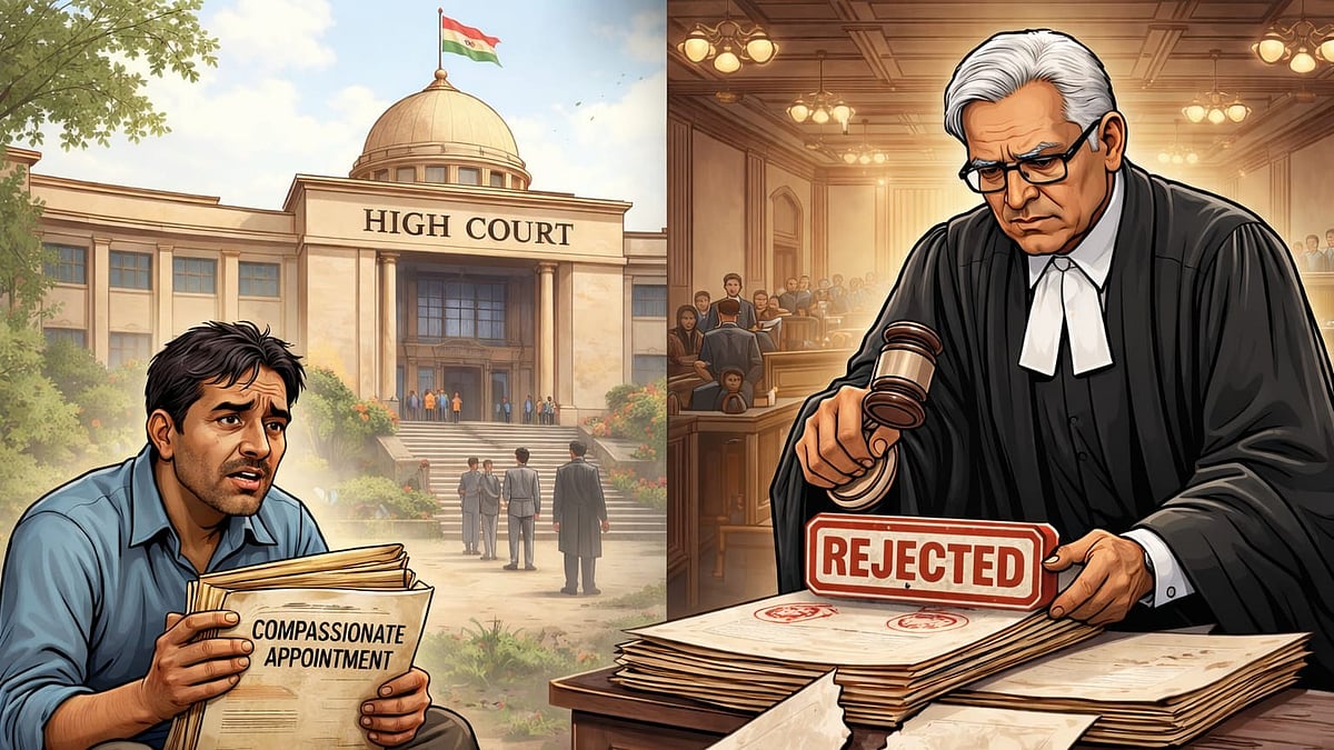 AI : MP High Court rejects compassionate appointment claim, noticing no immediate financial distress 