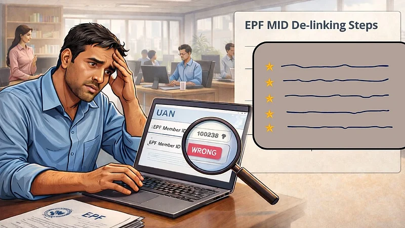 AI : EPF subscribers can de-link the erroneous MID from their UAN via the member portal