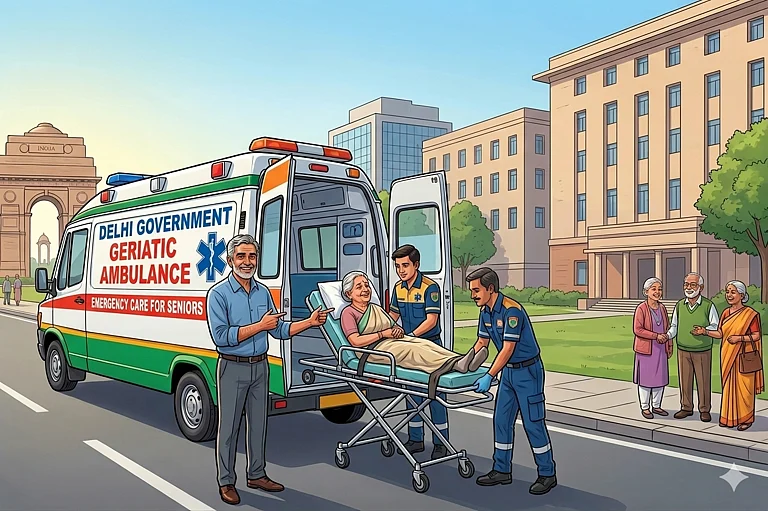 Delhi launches 20 geriatric ambulances for elderly emergency care - AI