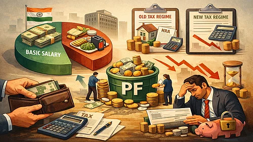 AI Image : The 50 per cent basic pay rule is unlikely to significantly increase the attractiveness of the new tax regime.