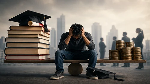 AI Image : Education costs keep rising at 10-12 per cent a year; salaries are not keeping up.