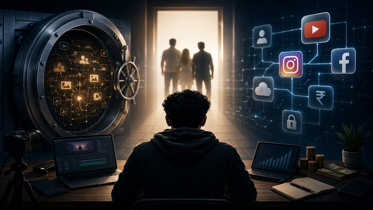 AI Image : Without a valid Will, succession is governed by statutory inheritance laws, which rarely account for modern assets such as digital accounts, online revenue streams, or intellectual property tied to personal identities. 