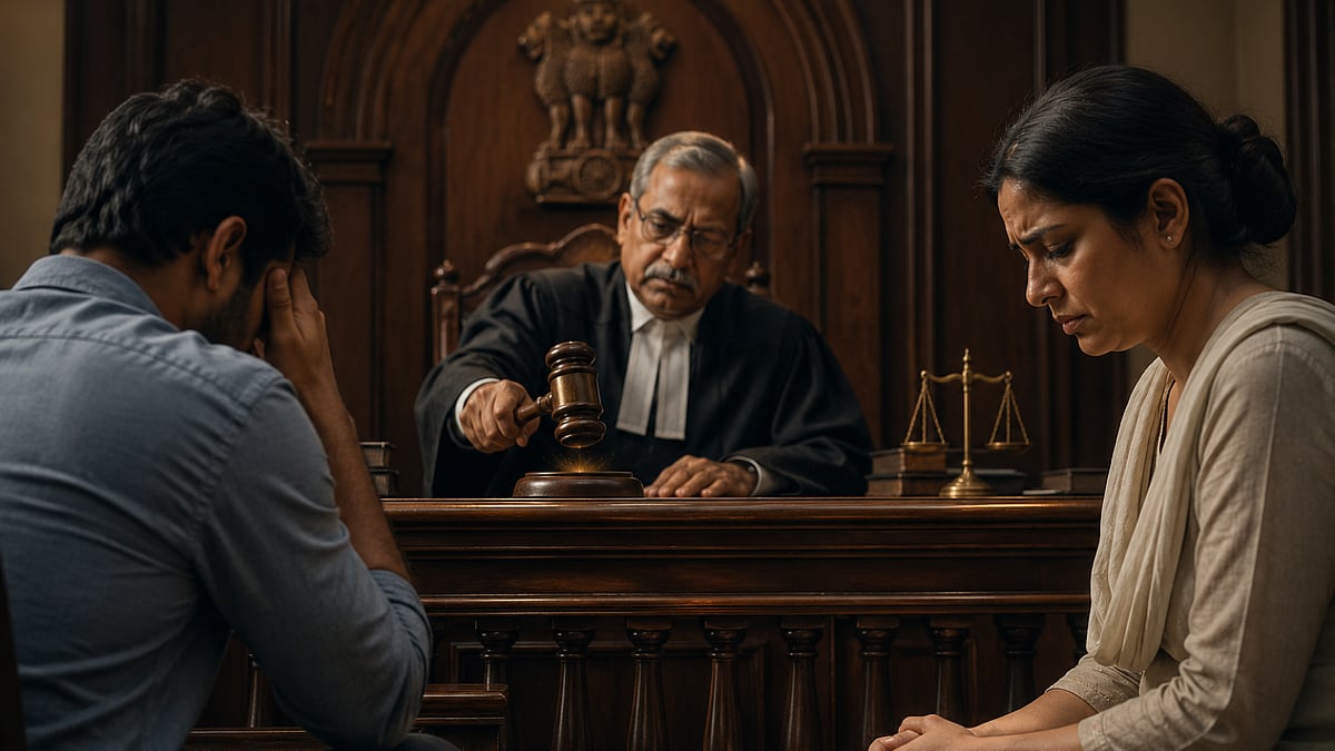 Matrimonial Dispute India (AI Image)