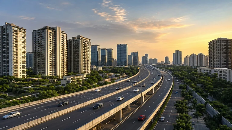 The Dwarka Expressway corridor is setting the tone for Gurugram's next chapter of growth. - AI Image