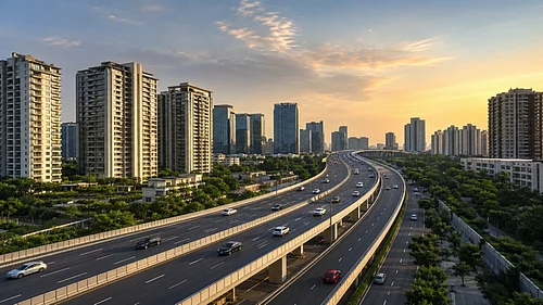 AI Image : Dwarka Expressway Fuels Gurugram’s Record Luxury Housing Growth