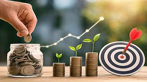 AI Image : To reach your financial goals, start with what you can handle, be consistent, and gradually increase your investment.