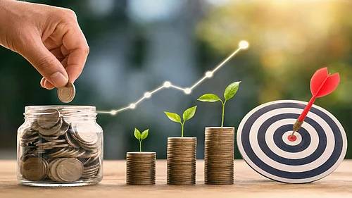 AI Image : To reach your financial goals, start with what you can handle, be consistent, and gradually increase your investment.