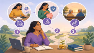 AI : Financial steps every woman must take for secure retirement