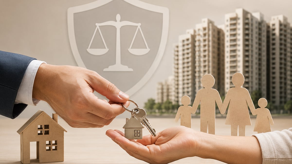 UP RERA Caps Flat Transfer Fee (AI Image)
