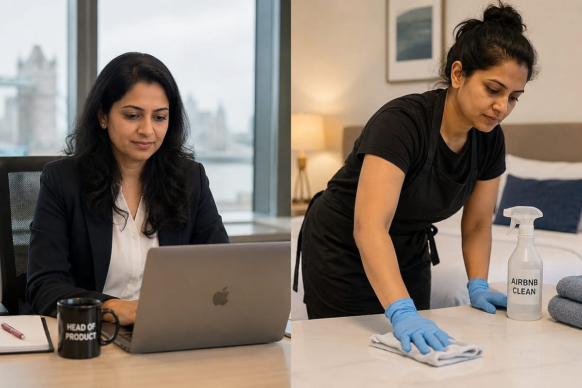 From High-Paying Job To Cleaning Airbnbs