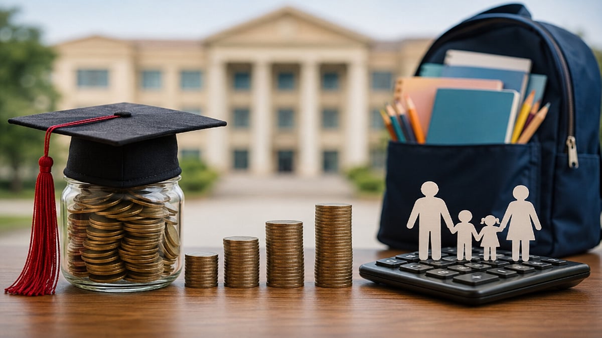 Fees rise every year due to education inflation. Salaries often fail to grow at the same pace. Over time, this gap becomes financially unsustainable.  - AI Image
