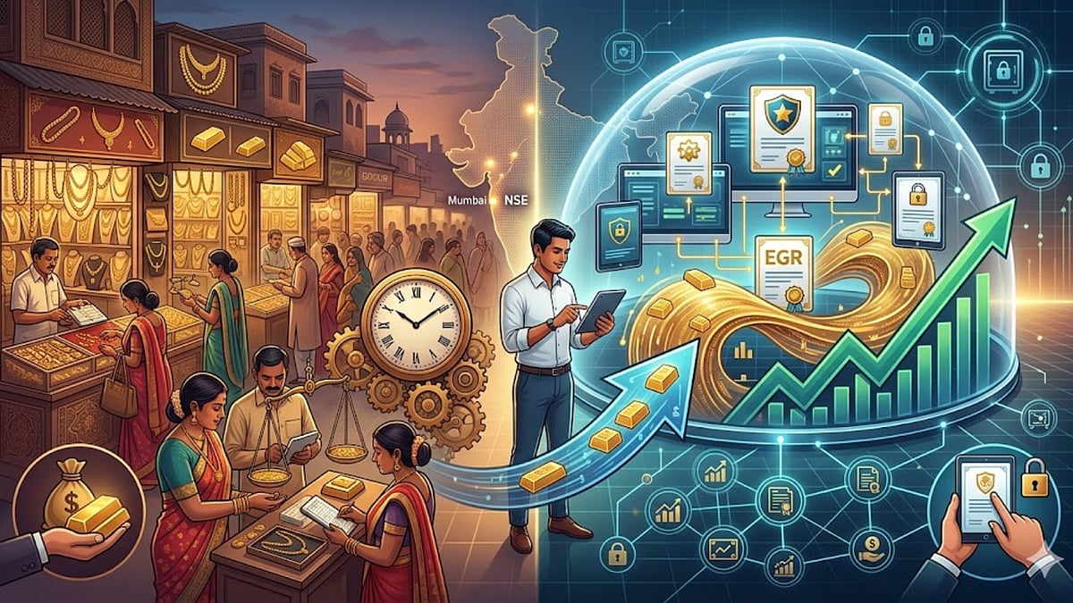 NSE’s Electronic Gold Receipts (AI Image)