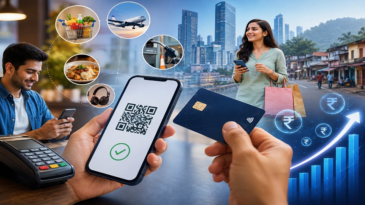 Credit cards are now seeing improved penetration in non-metros aided by rising incomes, higher digital literacy and increased payments infrastructure.  - AI Image
