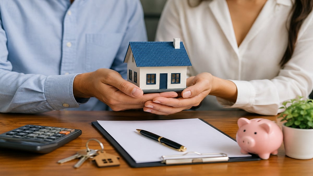 With a co-applicant added to your home loan, you can borrow more as your loan eligibility increases when both the borrowers are considered together.  - AI Image