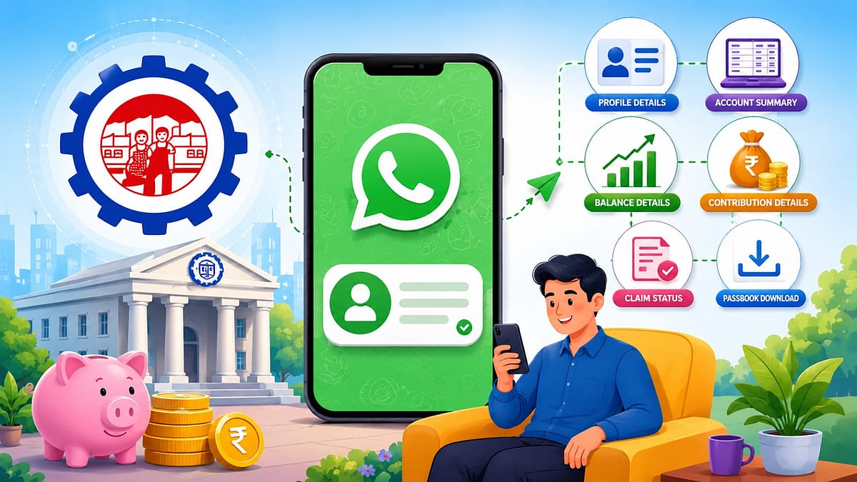 AI : EPFO is set to offer EPF account details and claim status on WhatsApp