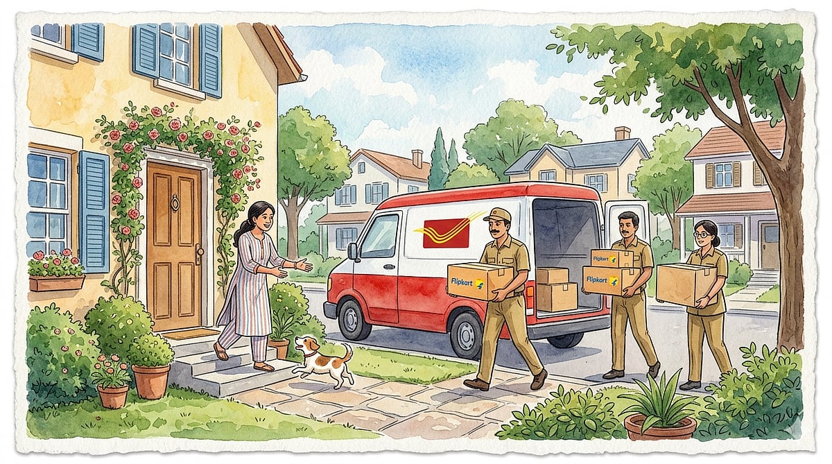 Flipkart’s tie-up with India Post aims to improve last-mile delivery, expand reach, and offer more reliable service to customers - AI