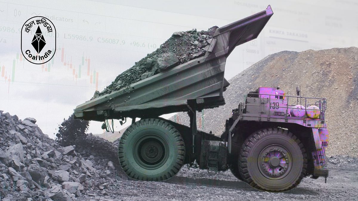 Coal India stock came under pressure after the government announced a 12.32 crore-share OFS - Coal India