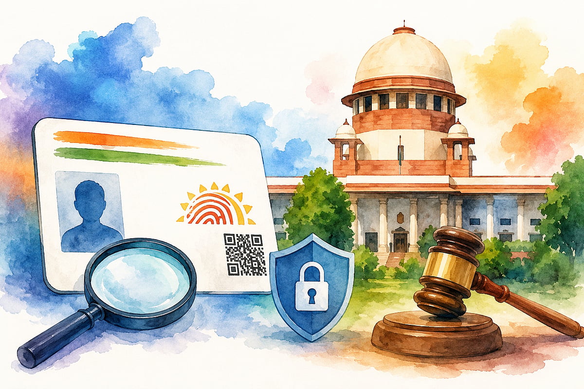 Aadhaar Data Can Be Shared In Forgery Cases: AP HC - AI generated