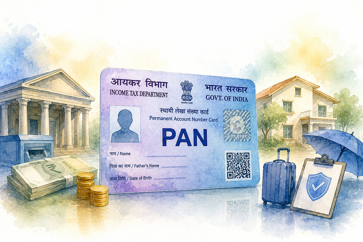 AI generated : PAN Rules 2026: New PAN Limits For Cash, Property Deals
