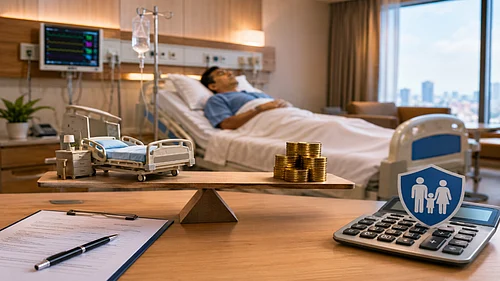 AI Image : Room rent capping sounds like a small technical clause, but it can create one of the biggest surprises during a hospital claim.