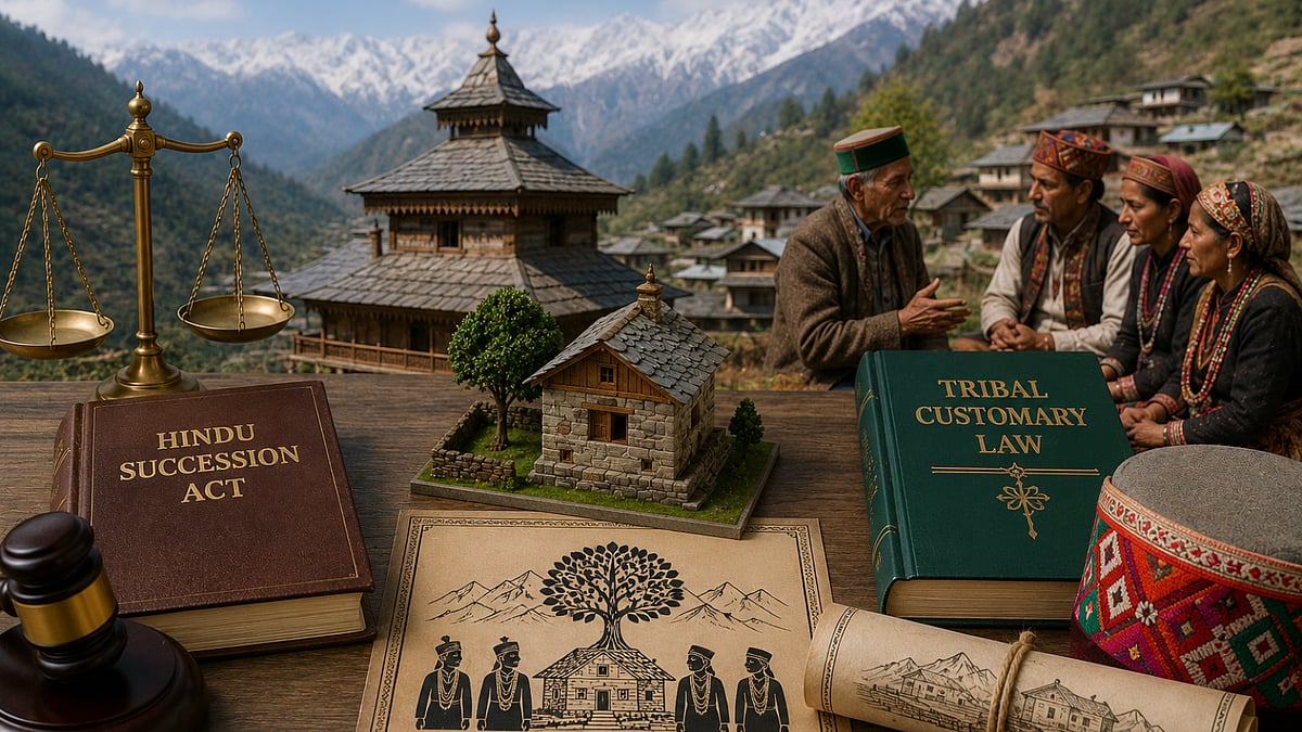 Who Inherits Tribal Property in Himachal? - AI