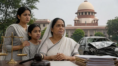 AI : Dependent Mother, Motor Accident Compensation. & Supreme Court