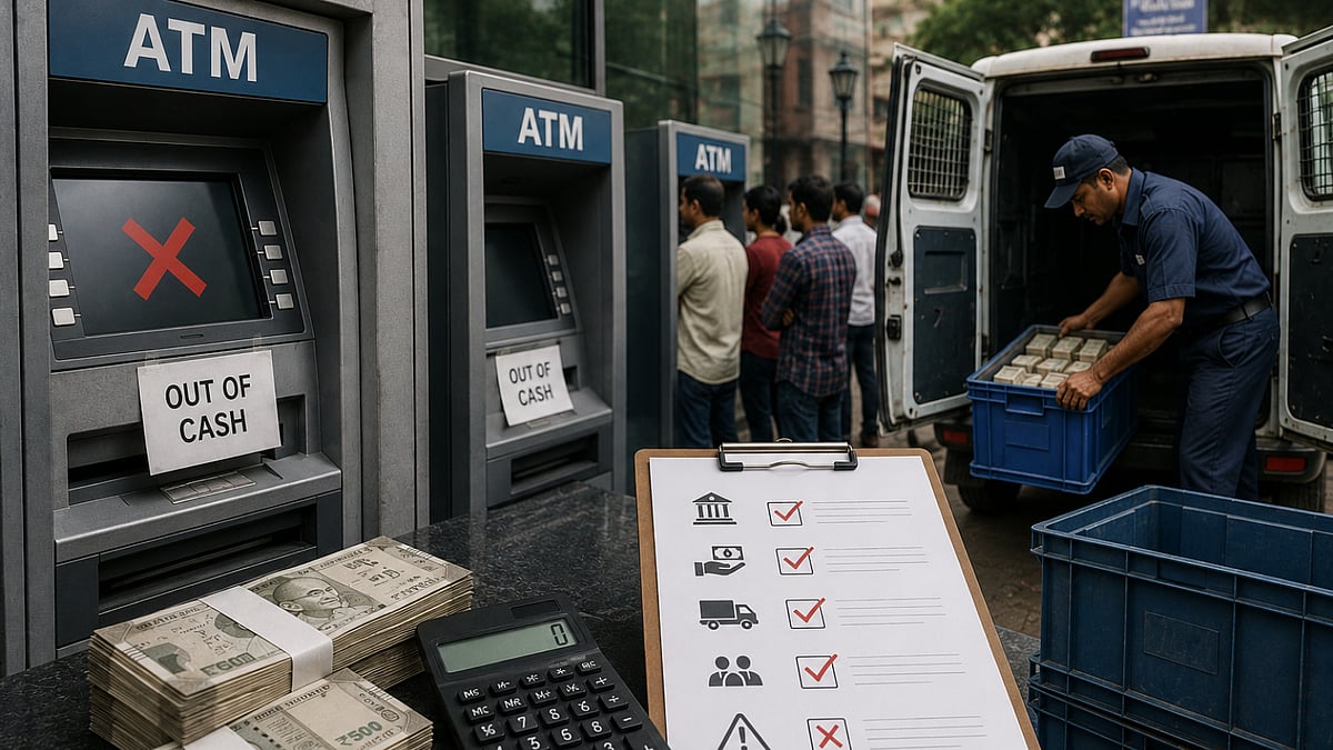 Govt Seeks Detailed Information From Banks On Cash Shortages In ATMs ...