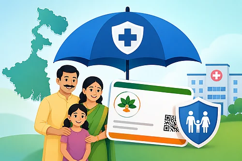 AI generated : West Bengal Joins Ayushman Bharat