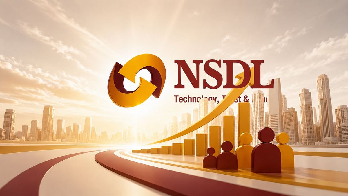 NSDL's assets under custody also crossed Rs 520 lakh crore. (AI-generated) - Chat GPT