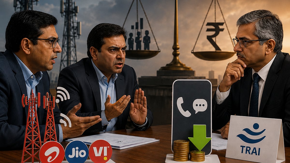 AI : Telcos Oppose TRAI Proposal 
