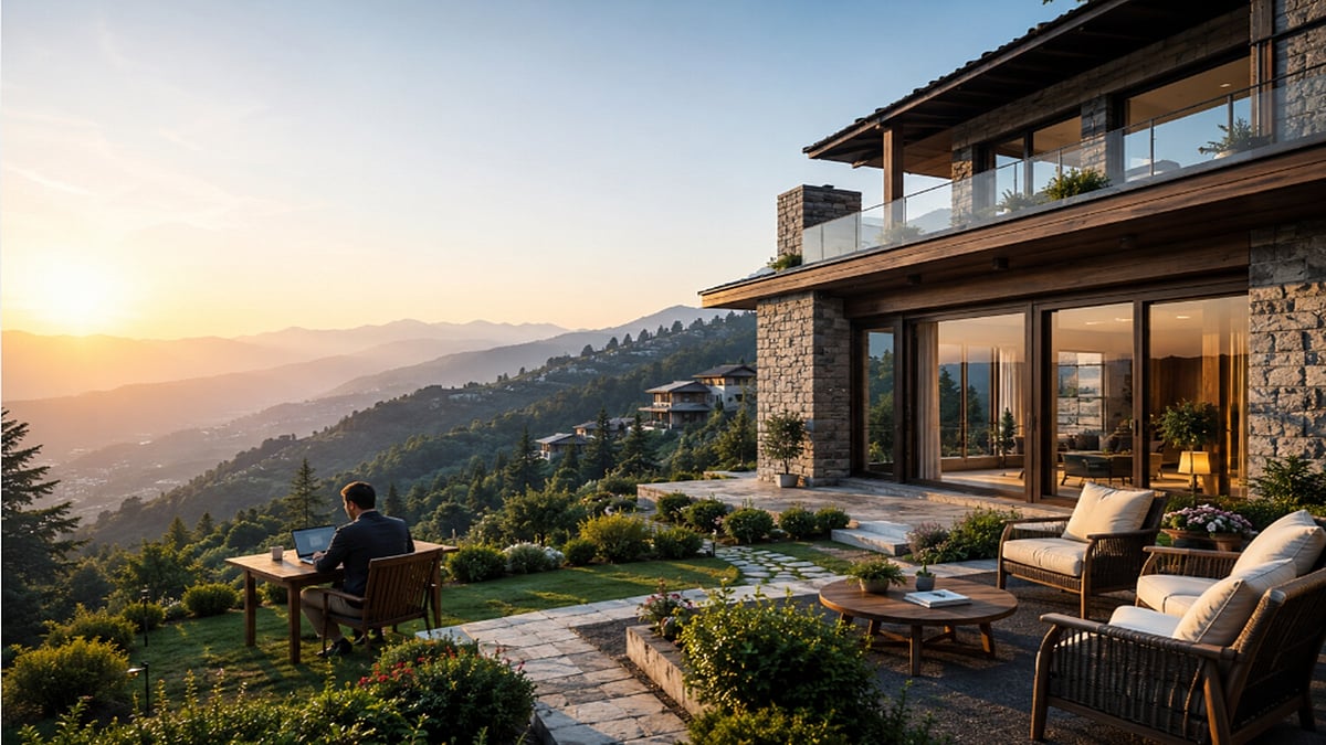 The growing momentum of luxury second homes segment is indicative of a buyer base that views real estate not purely as an investment, but as a considered expression of how they choose to live. - AI Image
