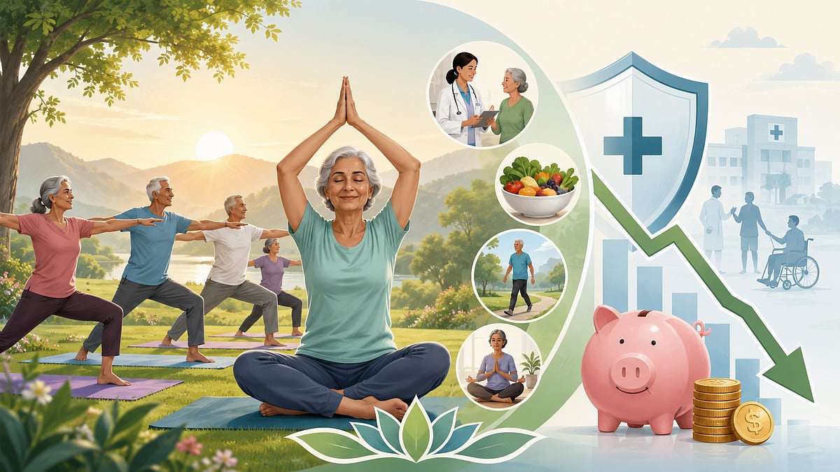 Yoga For Healthy Ageing: How Preventive Care Can Reduce Healthcare Costs