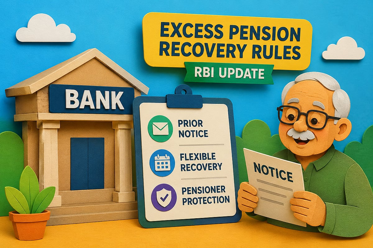 RBI Revises Rules For Recovery Of Excess Pension Payments - AI generated