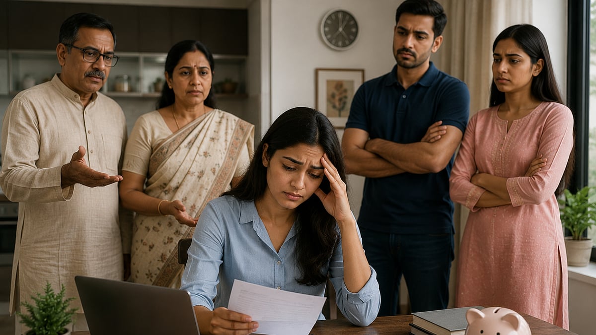 First Salary And Family Expectations - AI