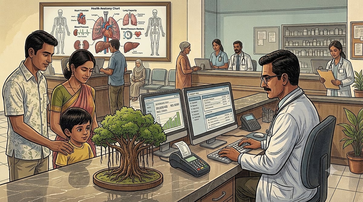 e-Sushrut digital health system for small clinics - AI