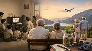AI Image : Many young professionals today dream of retiring earlier than their parents did. However, there’s a growing gap between these dreams and their financial plans.