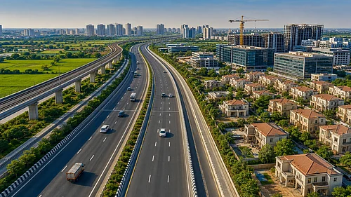 AI Image : With UP set to continue its focus on large ticket infrastructure projects, the Lucknow–Kanpur Expressway can be expected to play a pivotal role in driving future balanced urbanisation in the region.