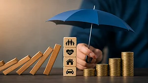 AI Image : Financial planning should begin with preparing for lifes uncertainties before planning for its milestones.