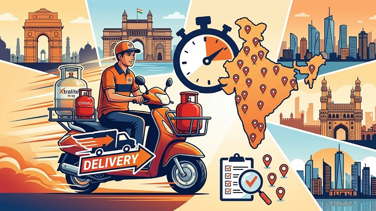 AI : IndianOil Launches 4-Hour LPG Delivery