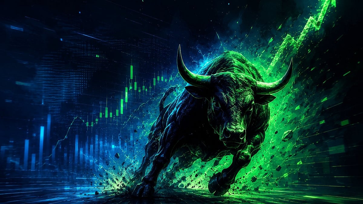 ChatGPT : Both the benchmark indices started on a firm note ahead of the US Feds interest rate announcement due later today. (AI-generated)