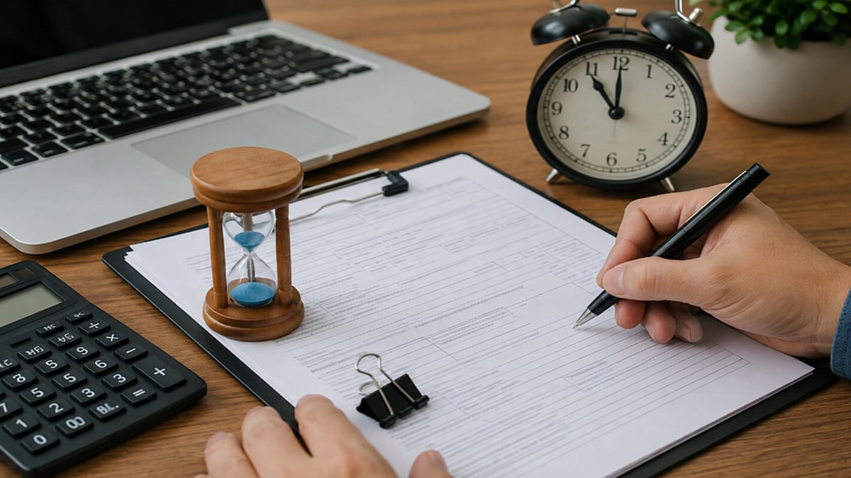 AI Image : Missing the July 31 deadline for filing a tax return does not mean the opportunity to file the ITR is lost. 
