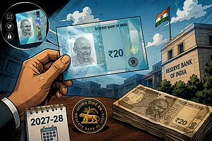 AI generated : New Plastic Currency Notes Targeted For Early 2027-28 Rollout In India