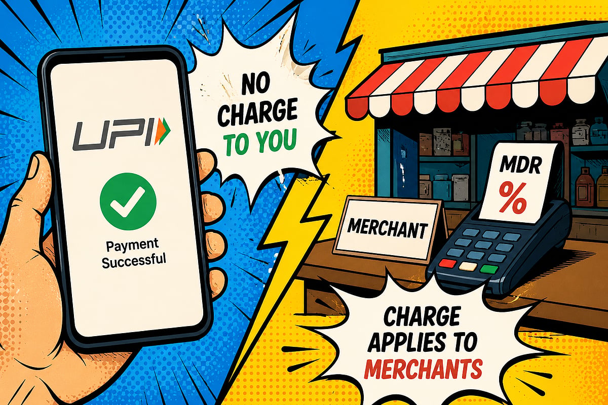 AI generated : MDR Applies Only To Merchants, Not UPI Customers: FM Clarifies
