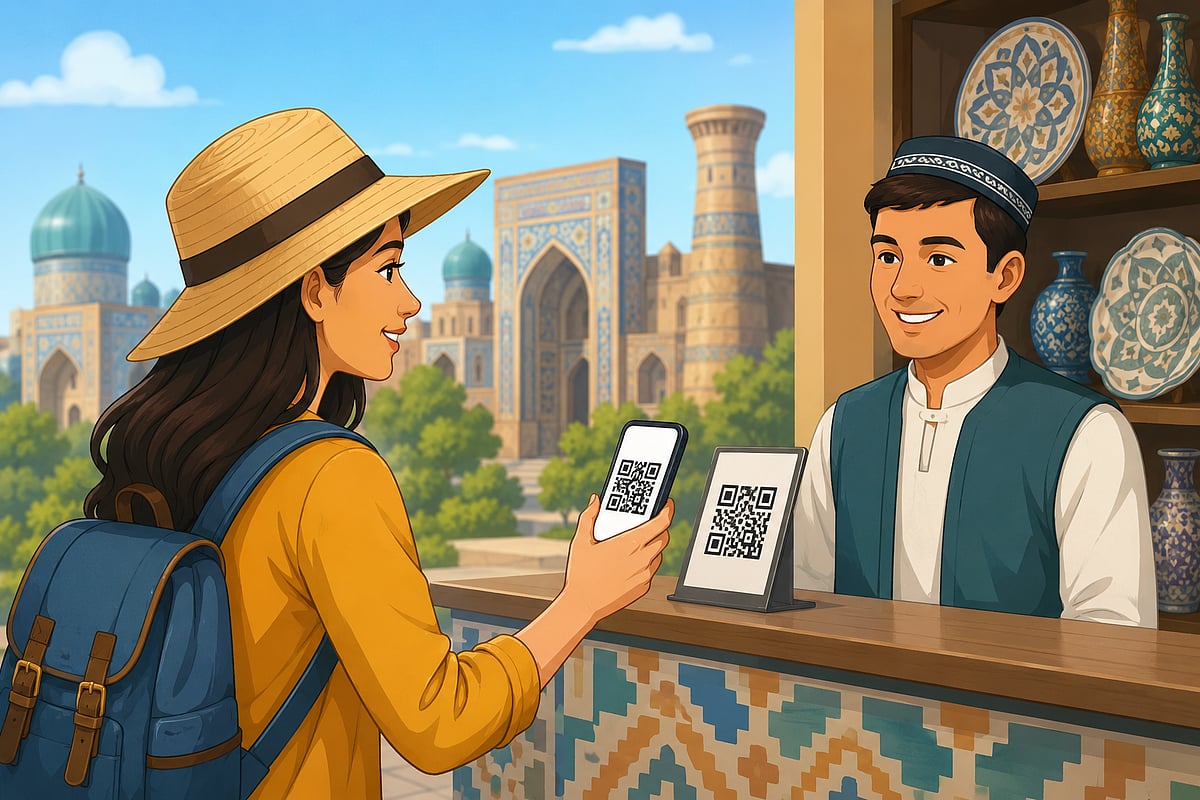 AI generated : UPI In Uzbekistan